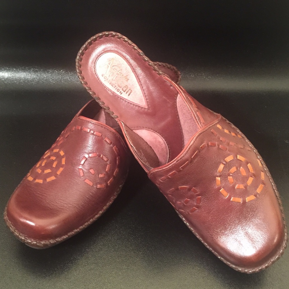 CLARK ARTISAN WEDGE MULES